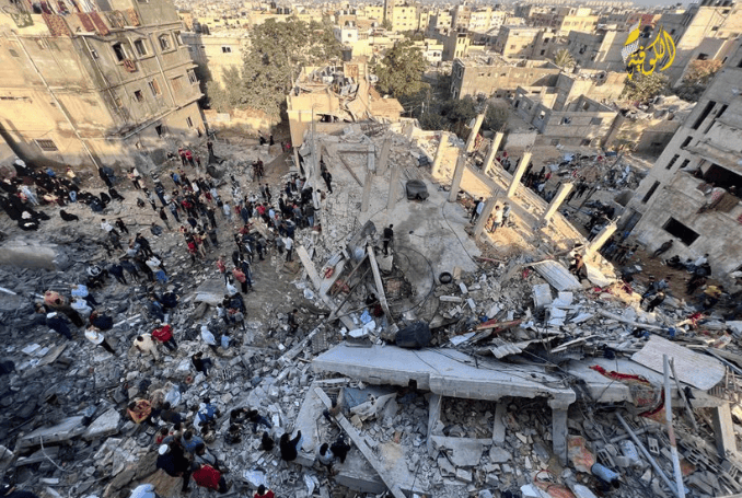 Gaza reels under new massacres carried out by the Israeli army. (Photo: via Social Media)