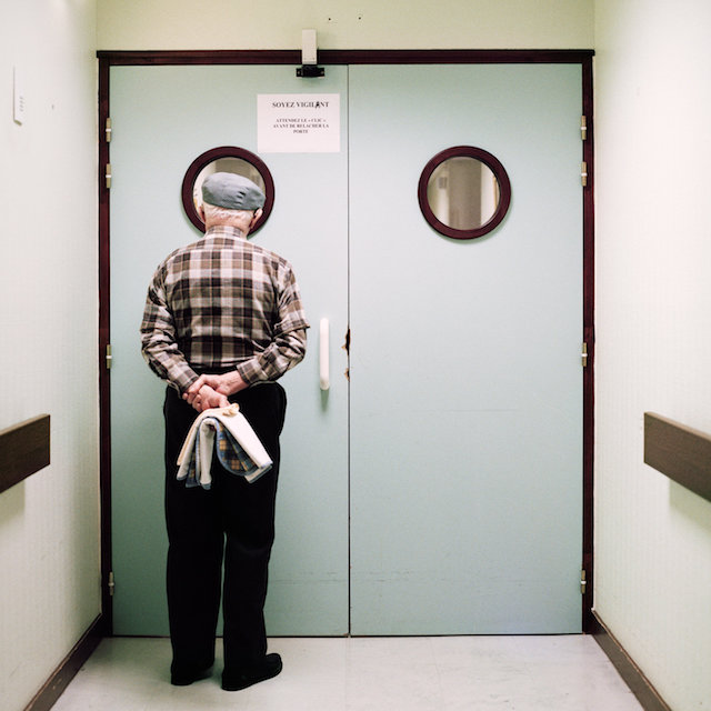 Photo from "Life Inside The Alzheimer's Ward: A Hidden World Revealed." NPR -- Vermont Public Radtio