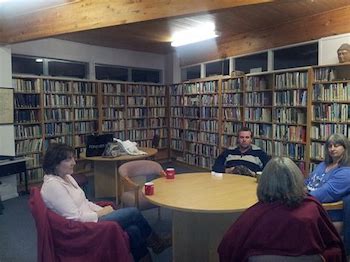 A subscription library run by the Theosophical Society.