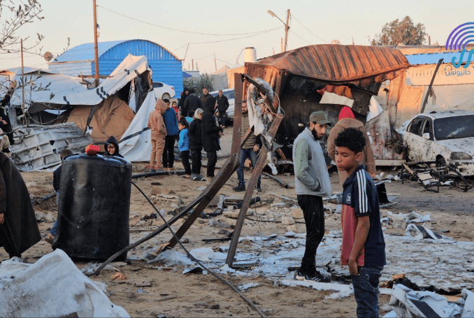 Israel continued to carry out massacres in Gaza. (Photo: via social media, QNN)