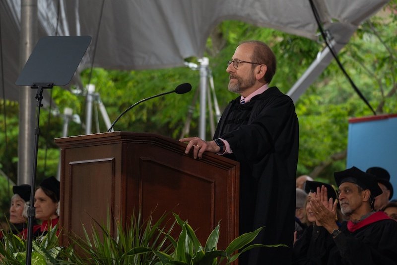 Harvard President Alan M. Garber