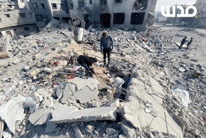   Israel continued to carry out massacres in Gaza. (Photo: via QNN)