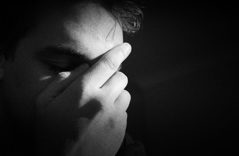 Despair, A Self-Portrait. Photo credit: Lloyd Morgan, Flickr