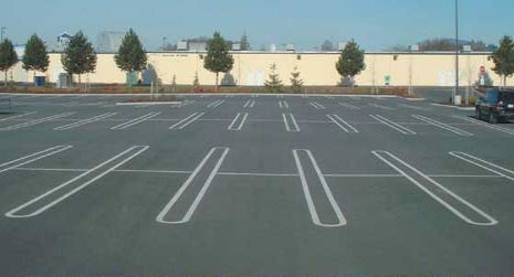 Empty Parking Lot